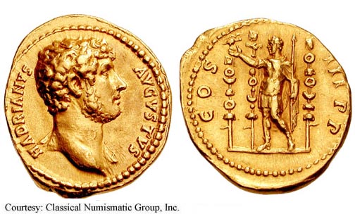 монета Древнего Рима