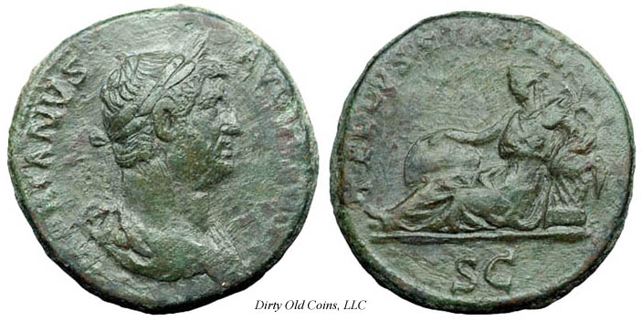 монета Древнего Рима