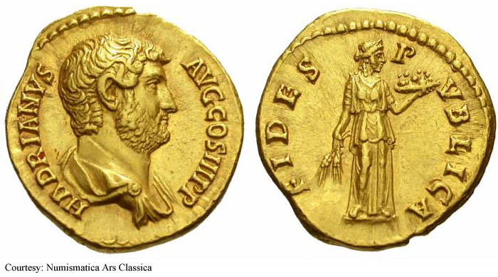 монета Древнего Рима