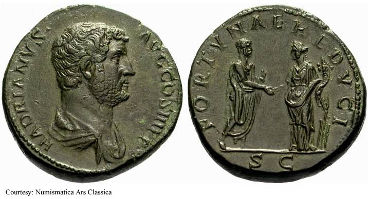 монета Древнего Рима