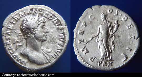 монета Древнего Рима