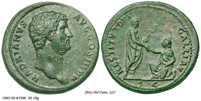 монета Древнего Рима