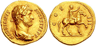 монета Древнего Рима