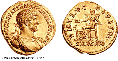 монета Древнего Рима