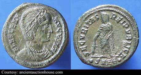 монета Древнего Рима