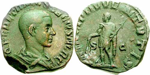 монета Древнего Рима