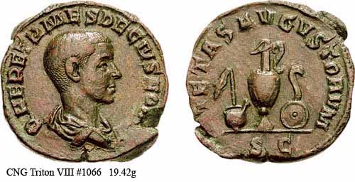 монета Древнего Рима