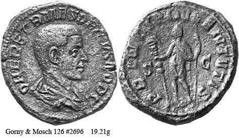 монета Древнего Рима