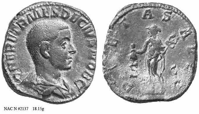 монета Древнего Рима