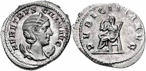 монета Древнего Рима