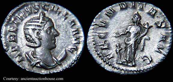 монета Древнего Рима