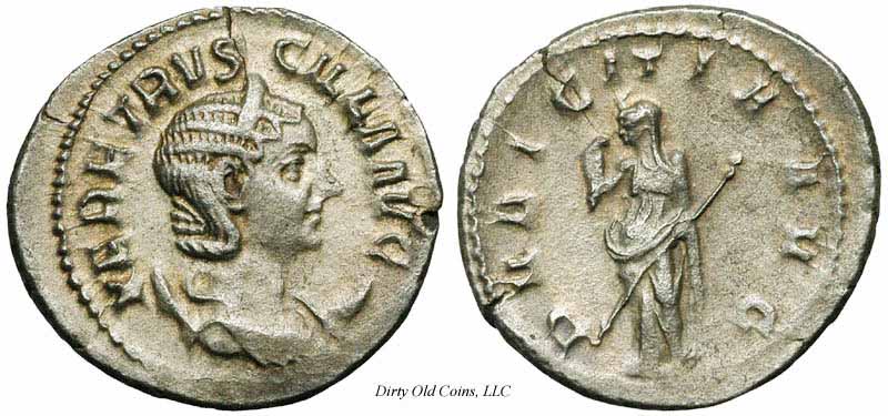 монета Древнего Рима