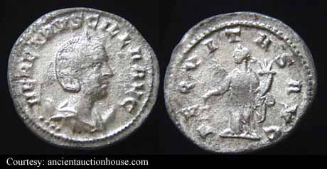 монета Древнего Рима