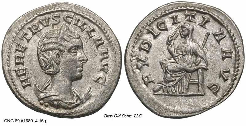 монета Древнего Рима