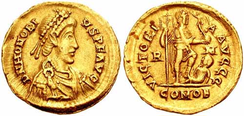 монета Древнего Рима