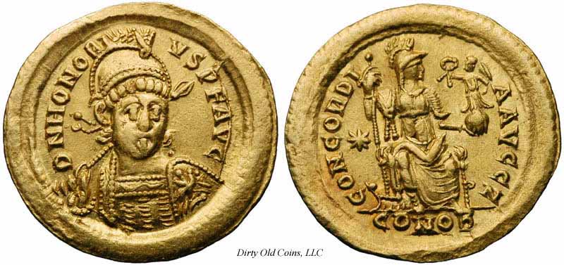 монета Древнего Рима