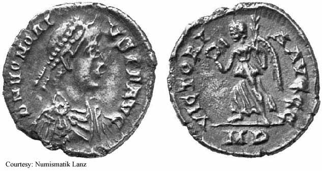 монета Древнего Рима