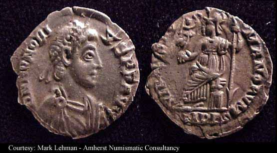 монета Древнего Рима