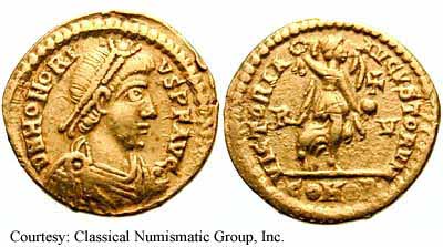 монета Древнего Рима