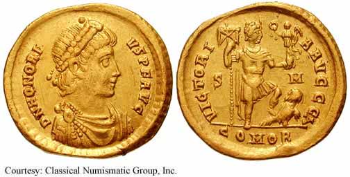 монета Древнего Рима