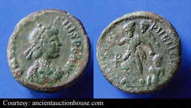 монета Древнего Рима