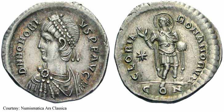 монета Древнего Рима