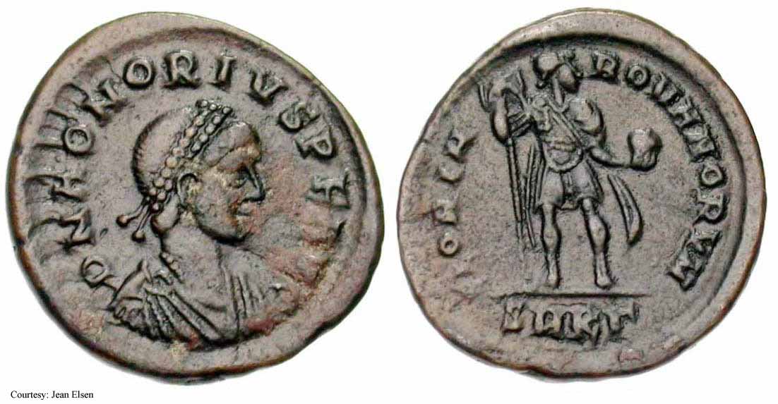 монета Древнего Рима