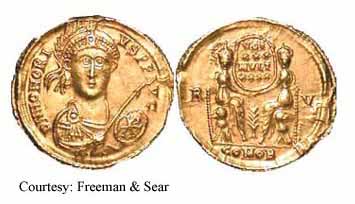 монета Древнего Рима