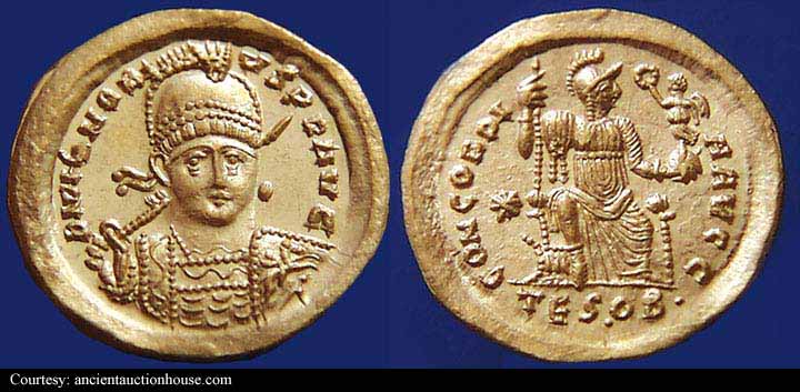 монета Древнего Рима