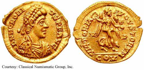 монета Древнего Рима