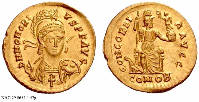 монета Древнего Рима