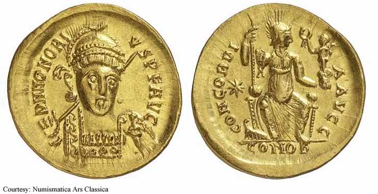 монета Древнего Рима