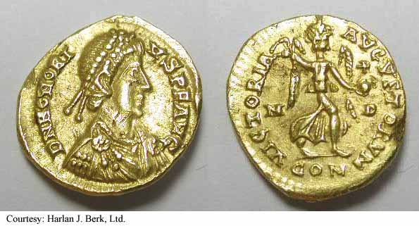 монета Древнего Рима