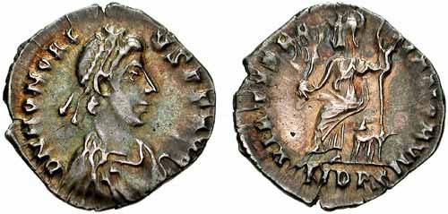 монета Древнего Рима