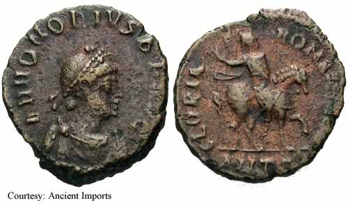 монета Древнего Рима