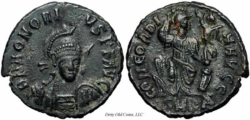 монета Древнего Рима