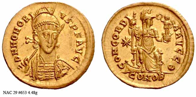 монета Древнего Рима