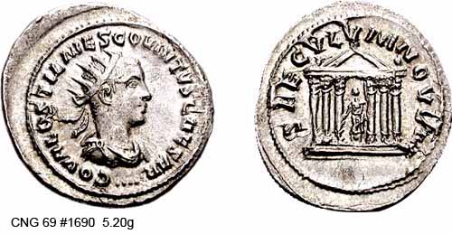 монета Древнего Рима