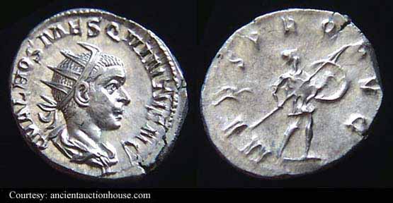 монета Древнего Рима