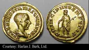 монета Древнего Рима