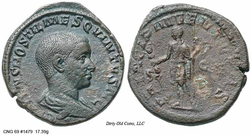 монета Древнего Рима