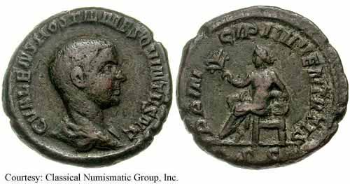 монета Древнего Рима