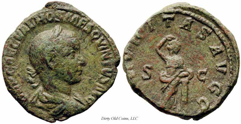 монета Древнего Рима