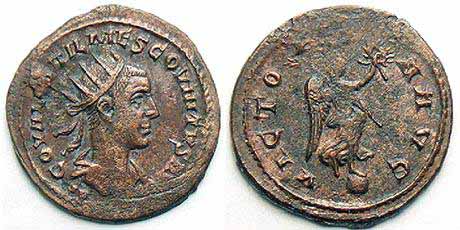 монета Древнего Рима