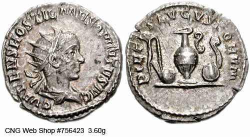 монета Древнего Рима