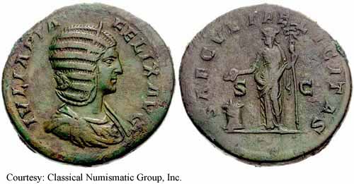 монета Древнего Рима