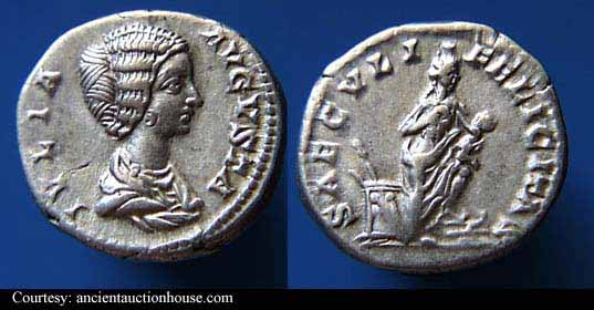 монета Древнего Рима