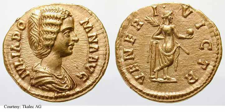 монета Древнего Рима