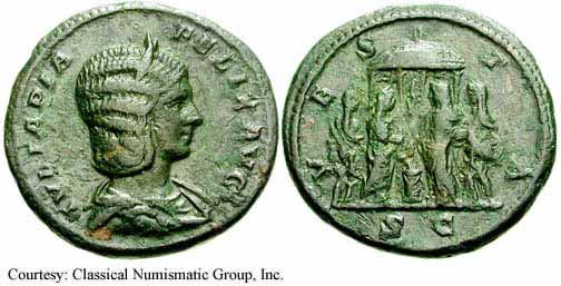 монета Древнего Рима