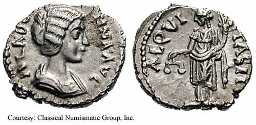 монета Древнего Рима